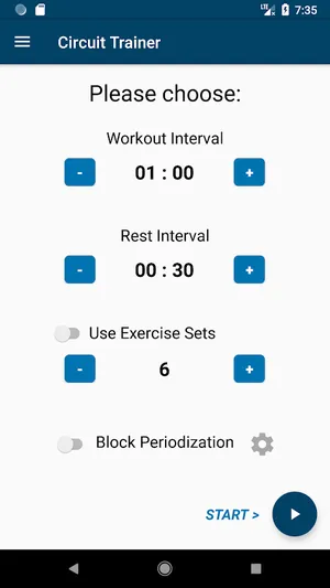 Circuit Training PFA